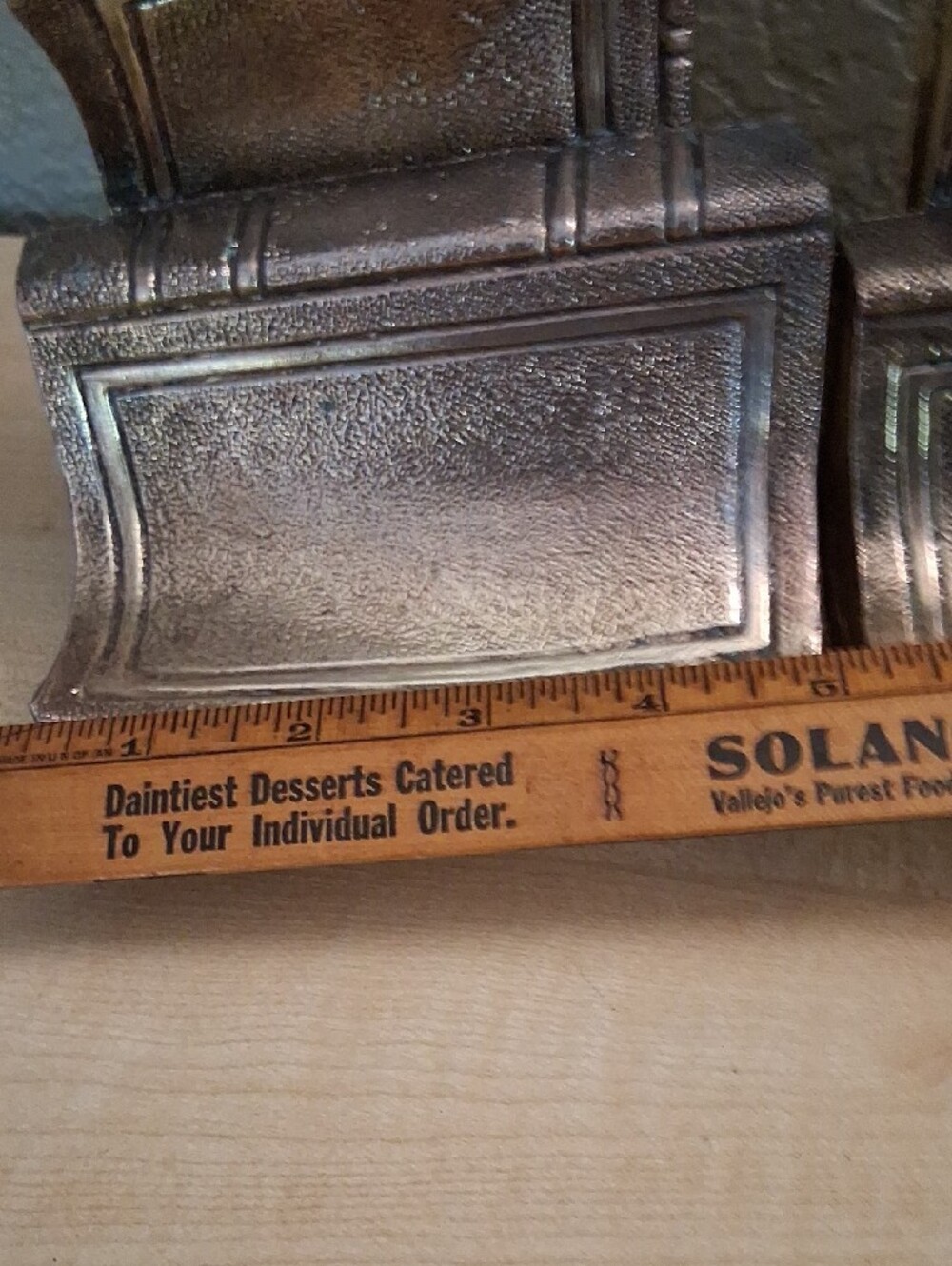Antique Brass Bookend Set $43 Firm - Picture 6 of 10